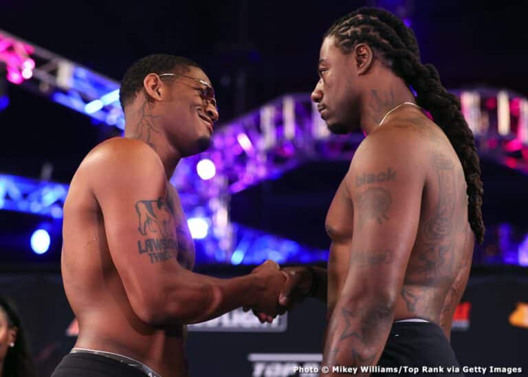 ESPN Weigh-In Results: Jared Anderson 243.4, Charles Martin 250.5