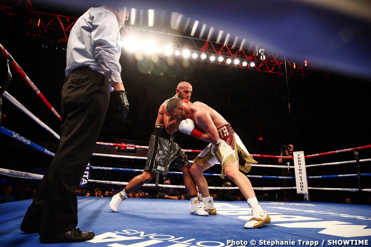 Boxing photo: Ali Izmailov, Charles Foster: image Ali Izmailov decisions Charles Foster - Boxing Results