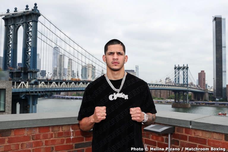 Edgar Berlanga off the leash on Saturday, needs impressive win against Jason Quigley