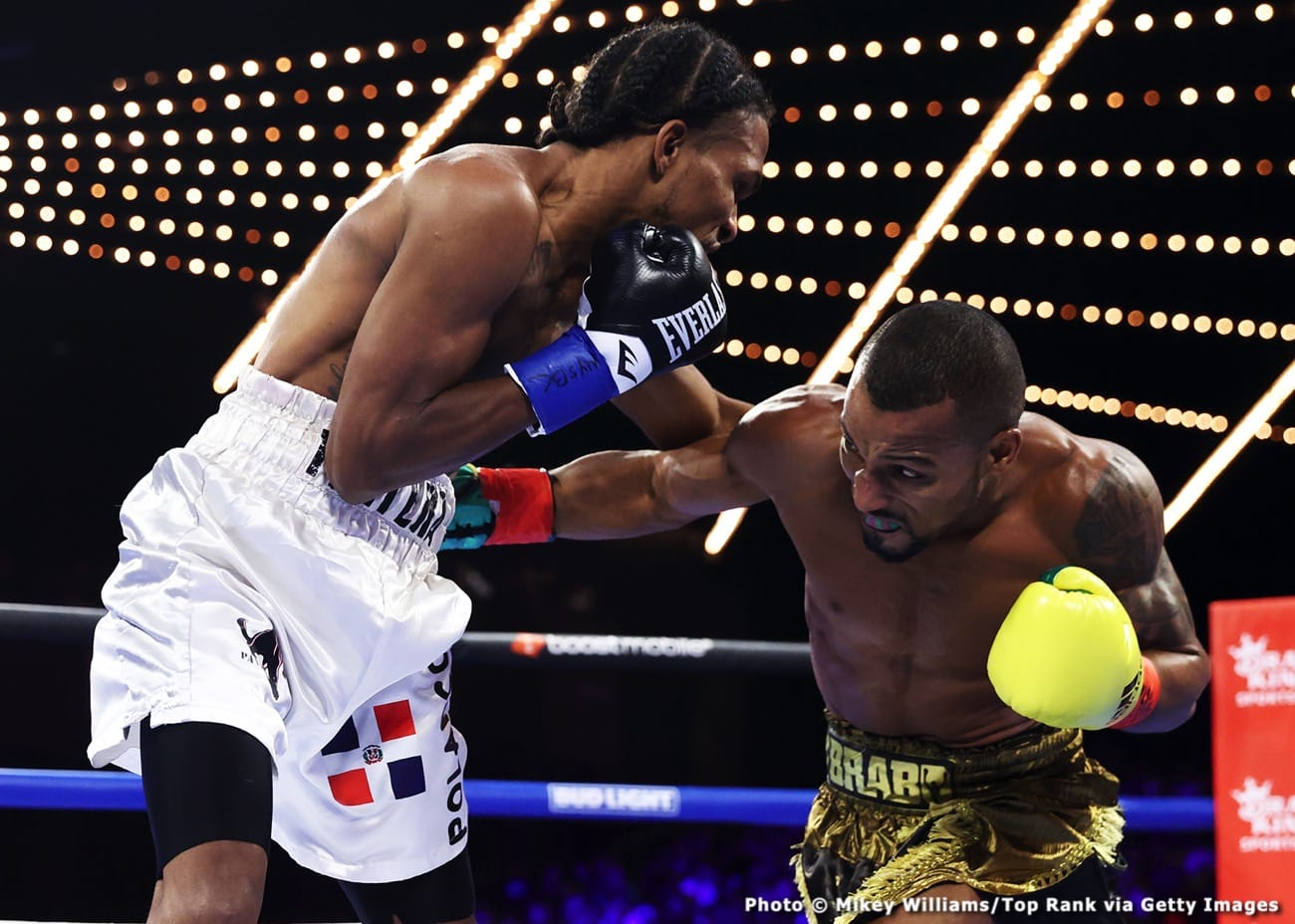 Boxing photo: Josh Taylor, Teofimo Lopez image Boxing Tonight: Taylor vs. Lopez - Live Results
