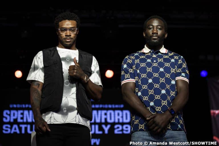 Errol Spence on Terence Crawford: "It's going to be a war" on July 29