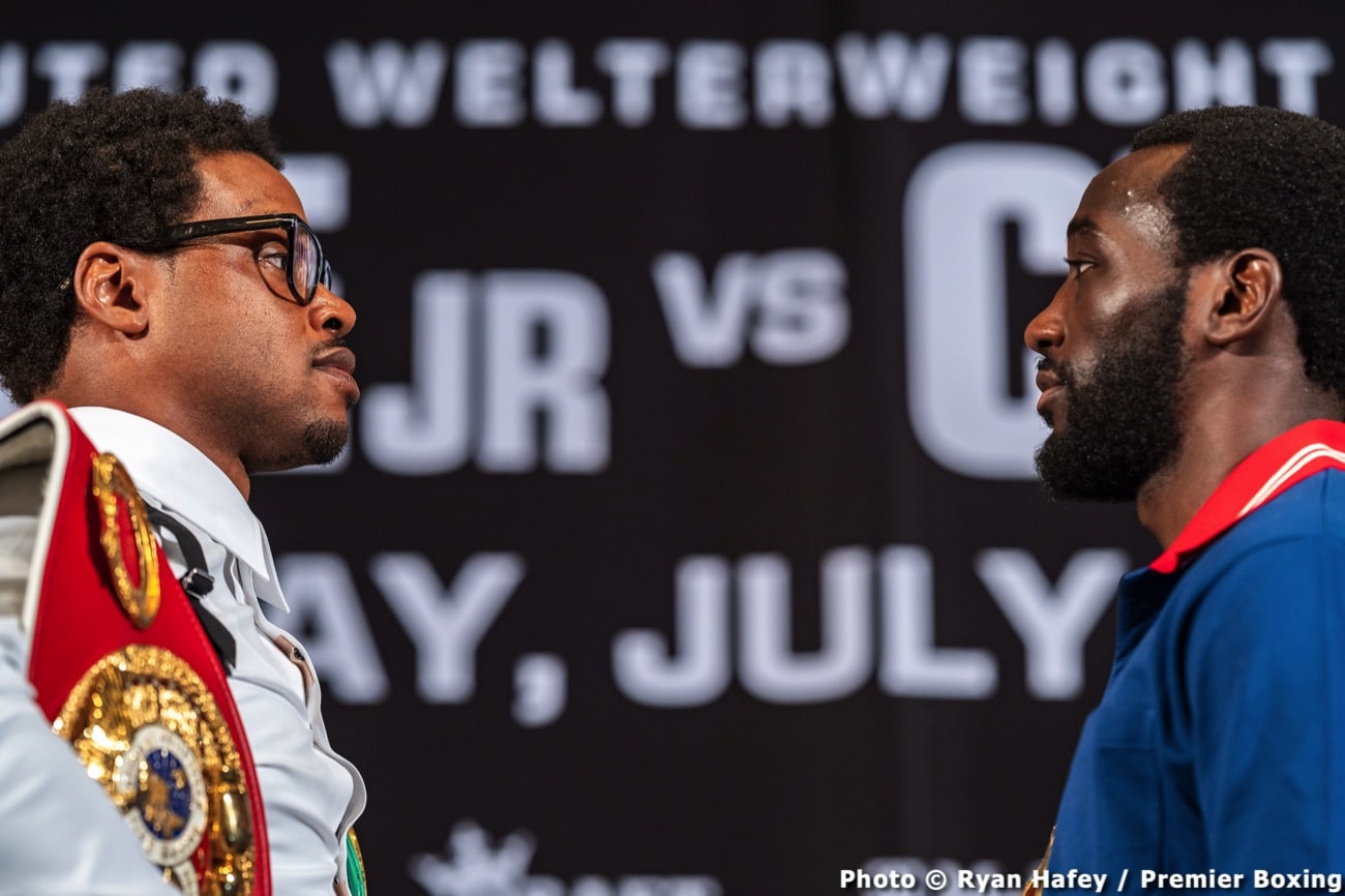 Errol Spence says Terence Crawford fight coming at right time