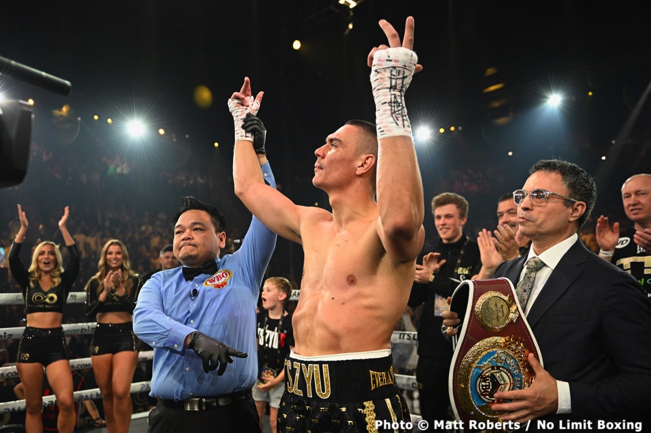 Boxing photo: Carlos Ocampo, Tim Tszyu image Tim Tszyu crushes Carlos Ocampo - Boxing results