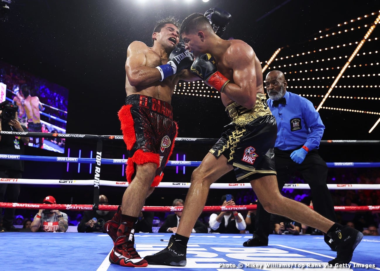 Boxing photo: Josh Taylor, Teofimo Lopez image Boxing Tonight: Taylor vs. Lopez - Live Results