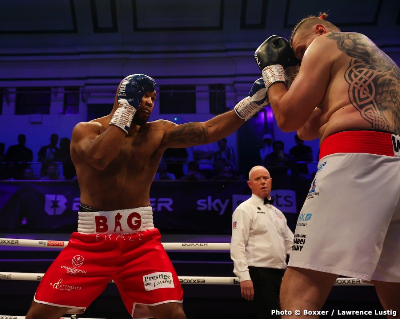 Boxing photo: Frazer Clarke, Mariusz Wach image Frazer Clarke defeats Mariusz Wach - Boxing Results