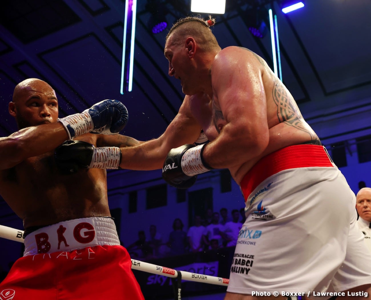 Boxing photo: Frazer Clarke, Mariusz Wach image Frazer Clarke defeats Mariusz Wach - Boxing Results