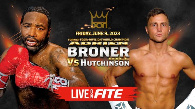 Adrien Broner to make Bill Hutchinson a "punching bag" on June 9