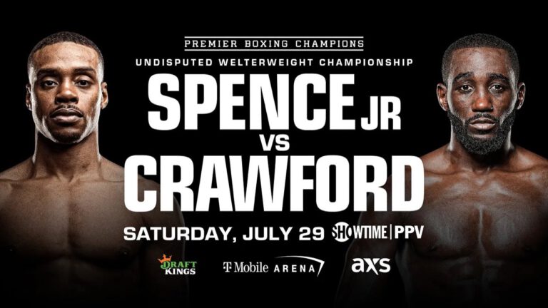 Terence Crawford not concerned about Errol Spence Jr's size advantage