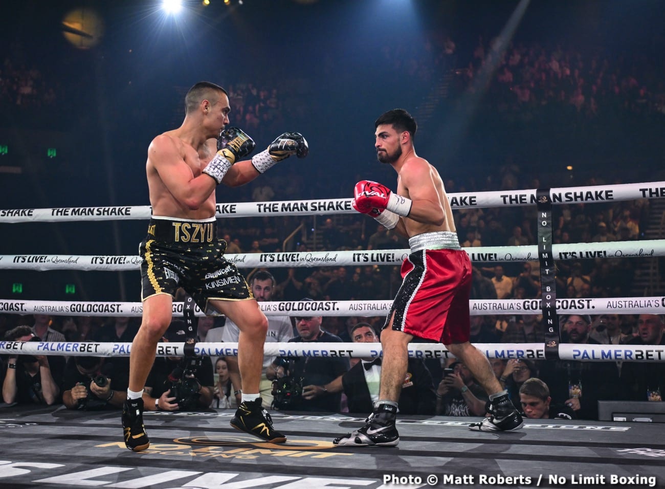 Boxing photo: Carlos Ocampo, Tim Tszyu image Tim Tszyu crushes Carlos Ocampo - Boxing results