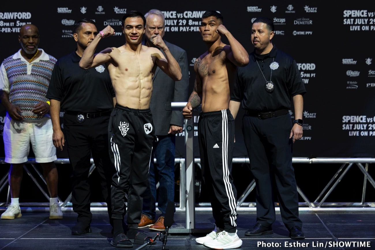 Boxing photo: Errol Spence, Terence Crawford image Bud Crawford vs Errol Spence Tonight: Start Time, TV & Streaming