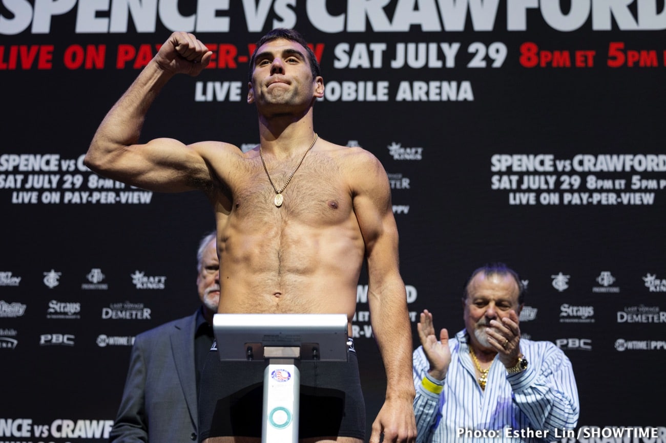Boxing photo: Errol Spence, Terence Crawford image Bud Crawford vs Errol Spence Tonight: Start Time, TV & Streaming