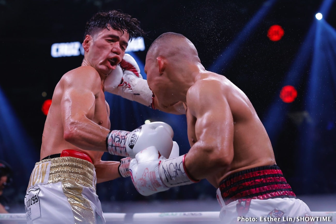Boxing photo: Giovanni Cabrera, Isaac Cruz image Isaac Cruz Decisions Giovanni Cabrera - Boxing Results