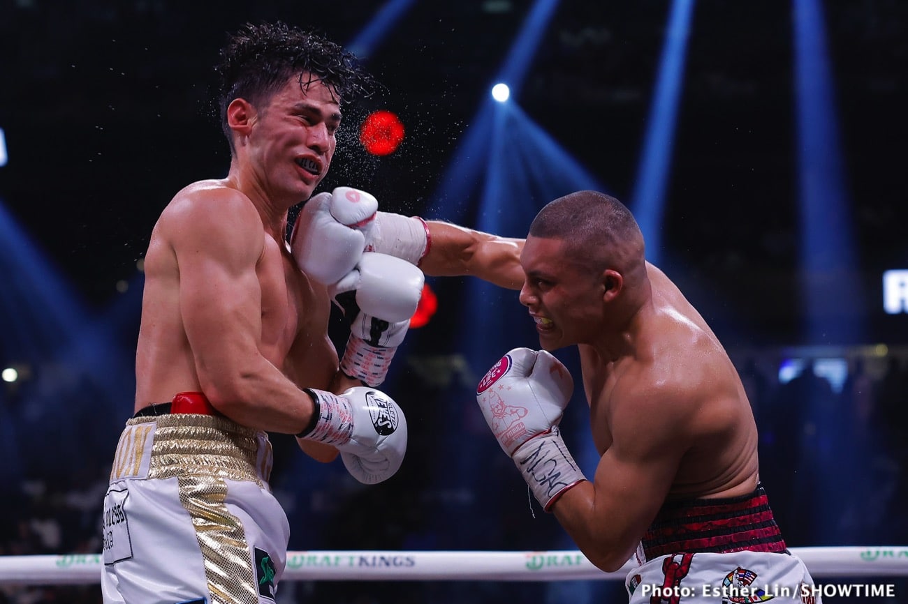 Boxing photo: Giovanni Cabrera, Isaac Cruz image Isaac Cruz Decisions Giovanni Cabrera - Boxing Results