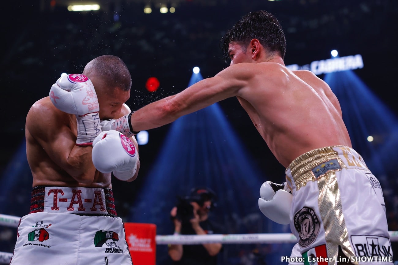 Boxing photo: Giovanni Cabrera, Isaac Cruz image Isaac Cruz Decisions Giovanni Cabrera - Boxing Results