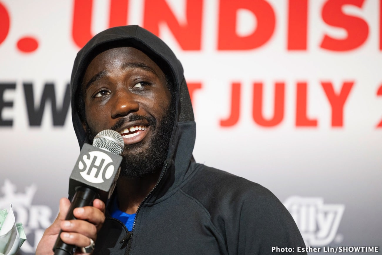 Team Crawford Won't Push for Rehydration in Canelo Mega-Fight