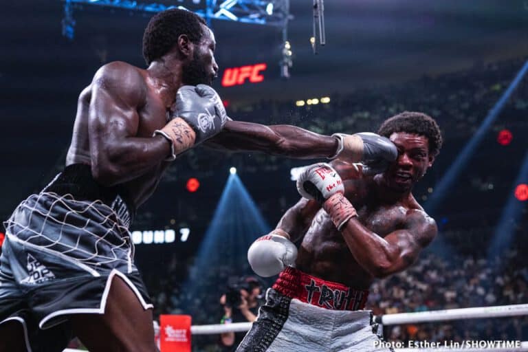 Crawford gloats after win over Spence, wants his props