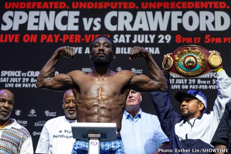 BoMac up for Terence Crawford challenging Canelo Alvarez at 168