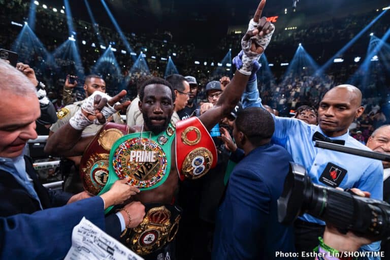 Terence Crawford backpeddling, wants Canelo at 160, not 168