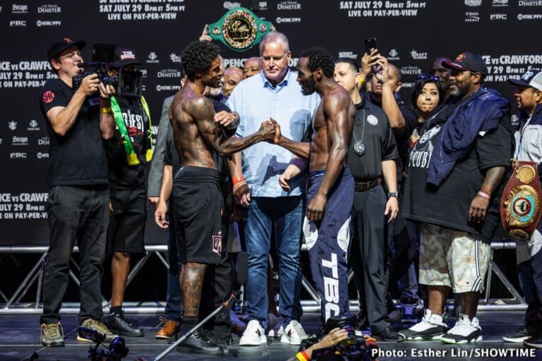 Bud Crawford vs Errol Spence Tonight: Start Time, TV & Streaming