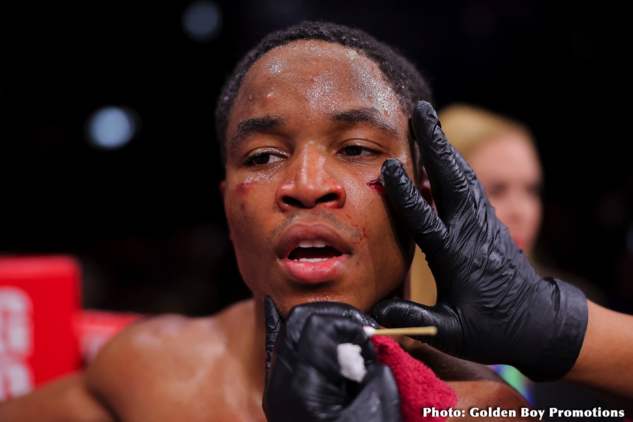 Boxing photo: Floyd Schofield image Floyd Schofield Outpints Rhodes - Boxing Results