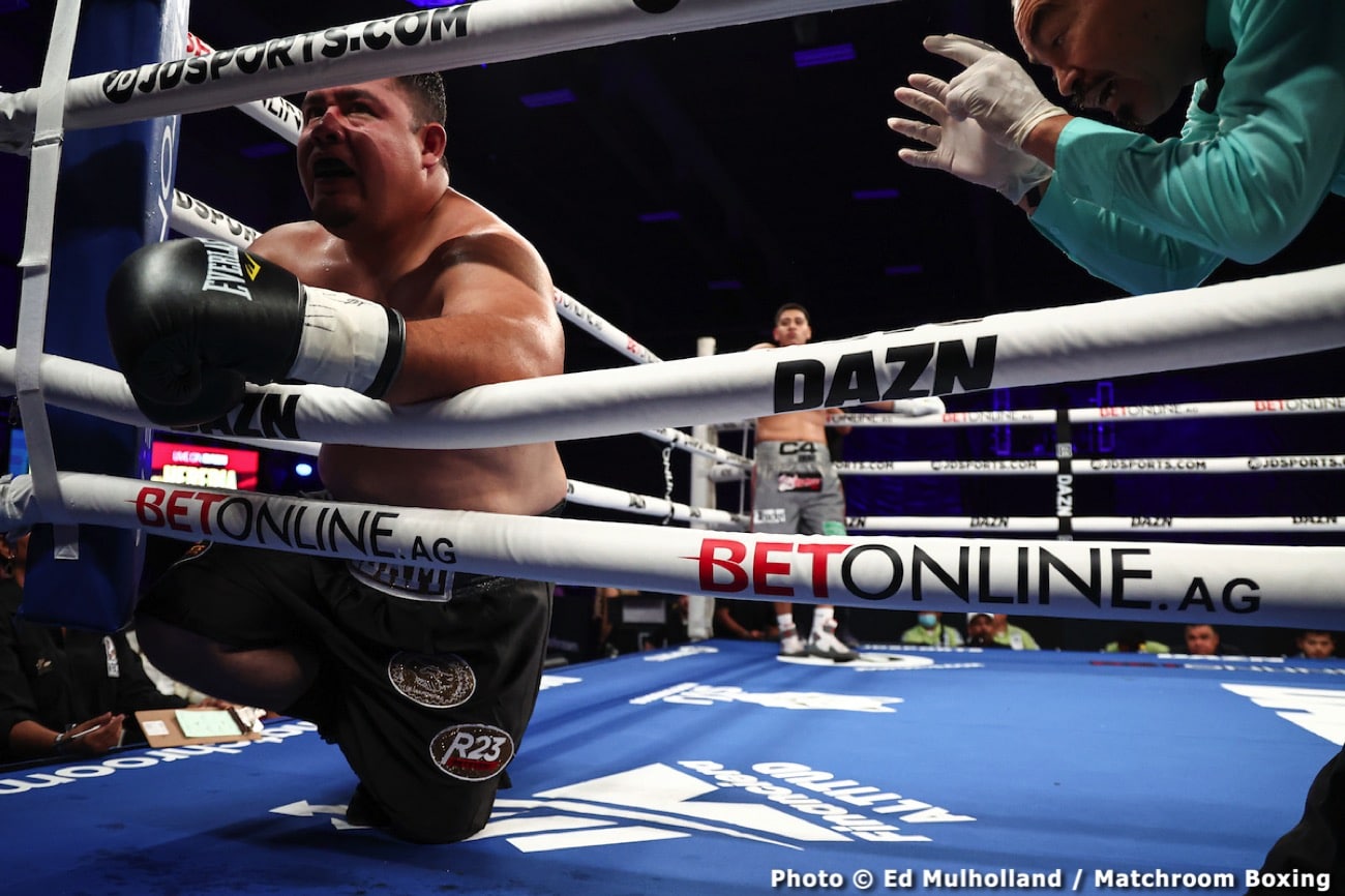 Boxing photo: Diego Pacheco, Manuel Gallegos image Diego Pacheco destroys Manuel Gallegos - Boxing results