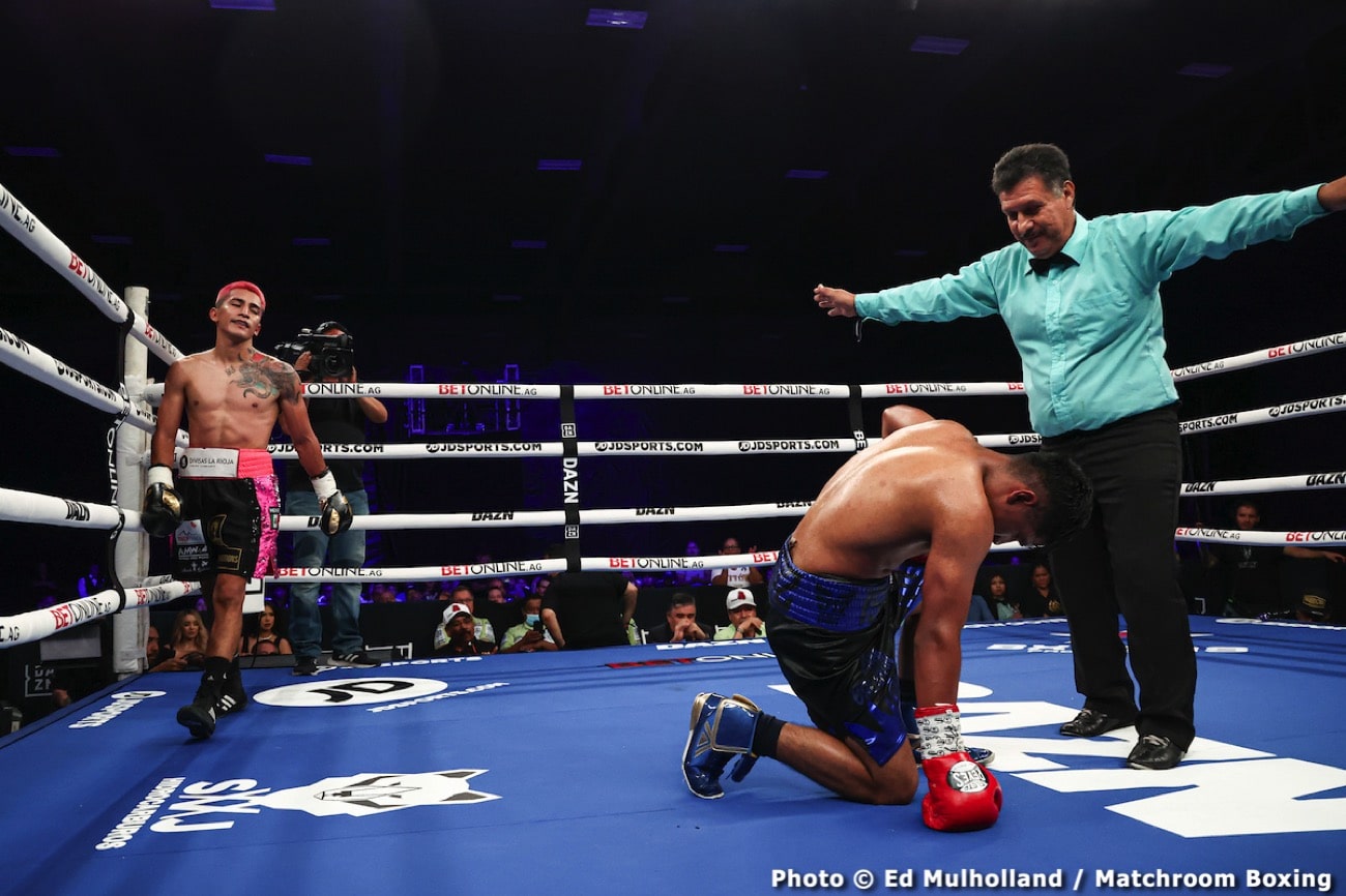 Boxing photo: Diego Pacheco, Manuel Gallegos image Diego Pacheco destroys Manuel Gallegos - Boxing results