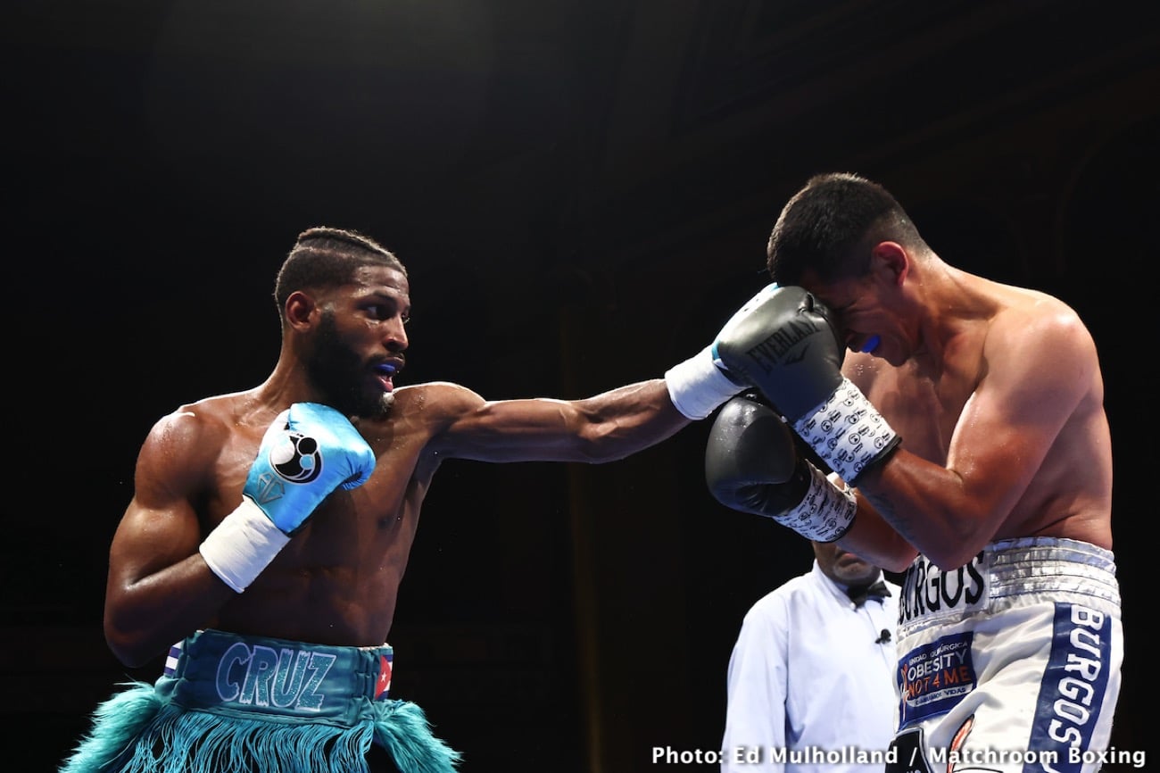 Boxing photo: Andy Cruz image Andy Cruz Defeats Burgos In Pro Debut - Boxing Results