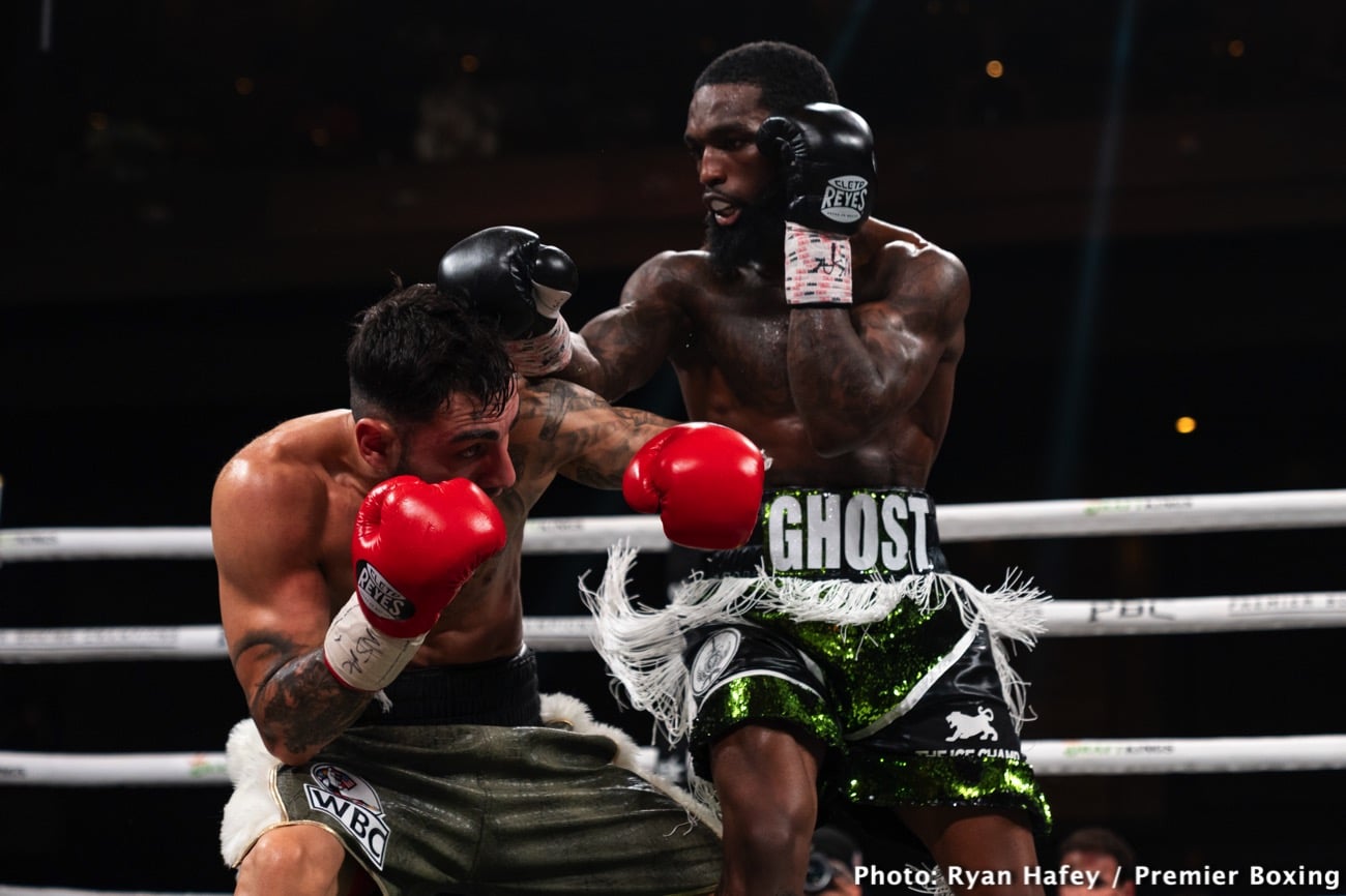 Boxing photo: Artem Harutyunyan, Elvis Rodriguez, Frank Martin, Viktor Postol image Frank Martin decisions Artem Harutyunyan - Boxing results