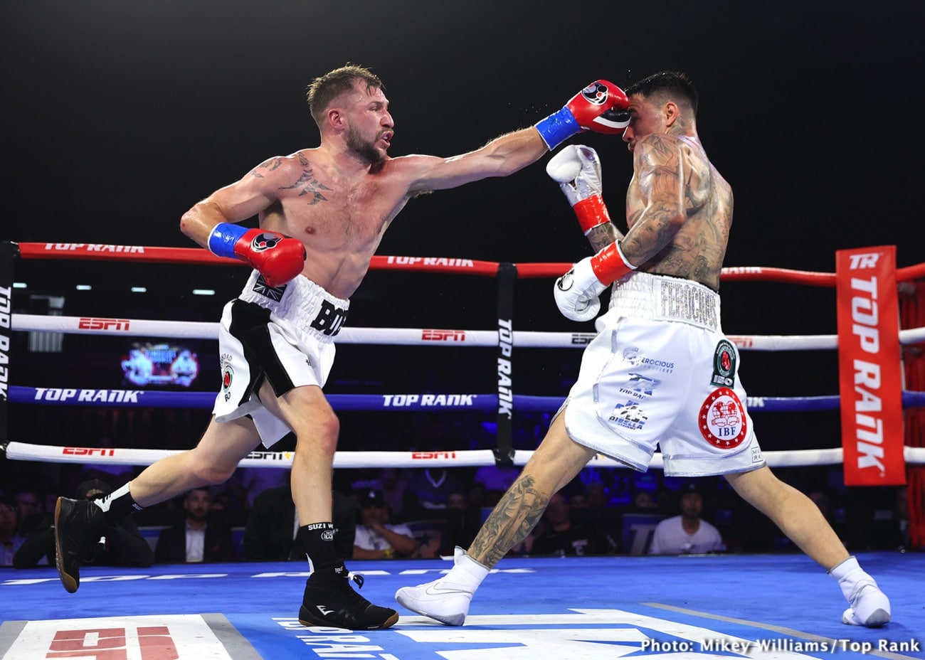 George Kambosos Defeats Maxi Hughes and Keyshawn Beats Patera - Boxing Results