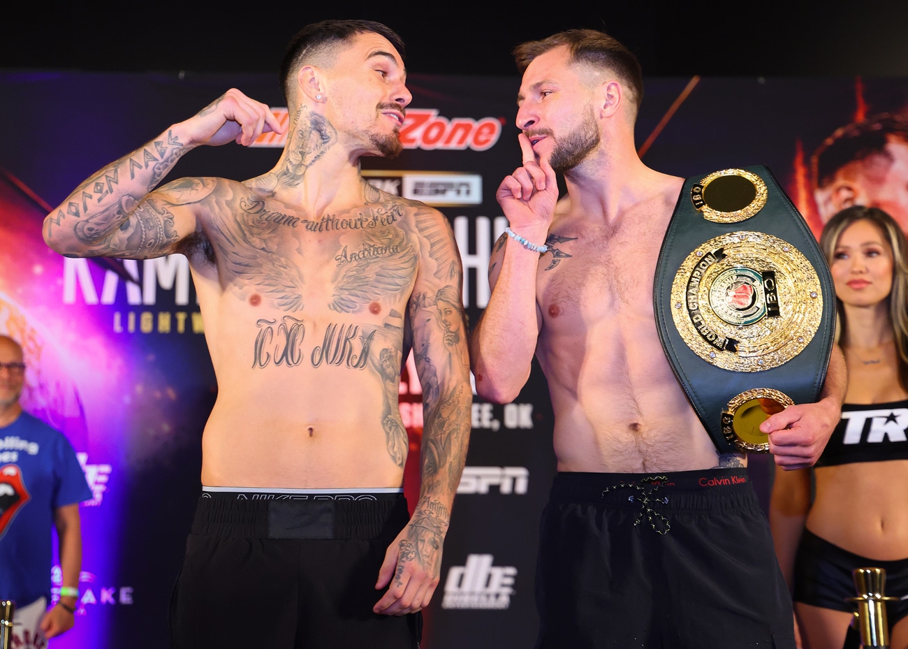 ESPN weights: Kambosos vs. Hughes & Davis vs. Patera