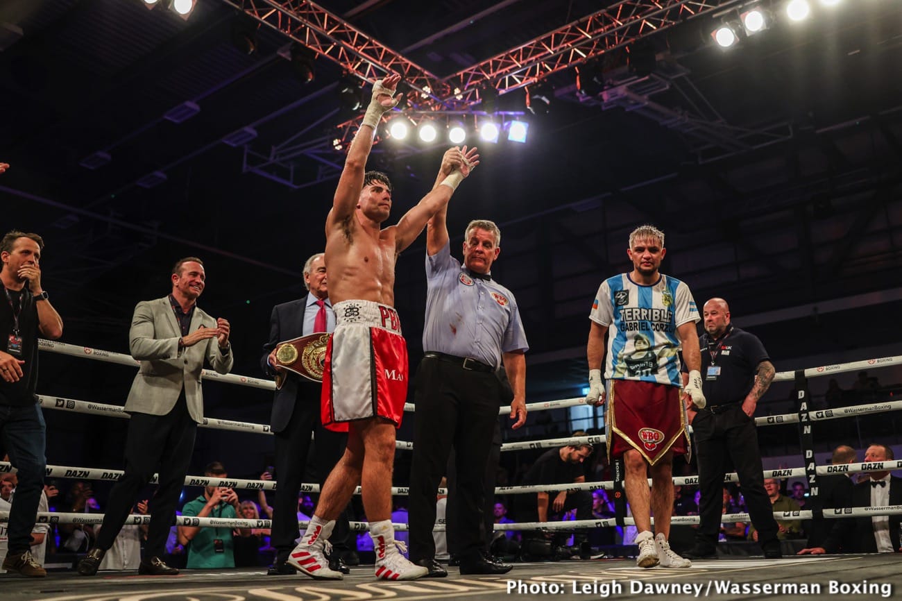 Boxing photo: Josh Kelly image Results: Josh Kelly vs Gabriel Corzo Fight Outcome & Reactions