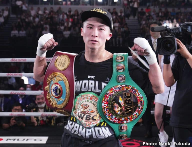 Japón ya es dueño del peso gallo y supergallo Inoue-Celebration-boxing-photo-768x589