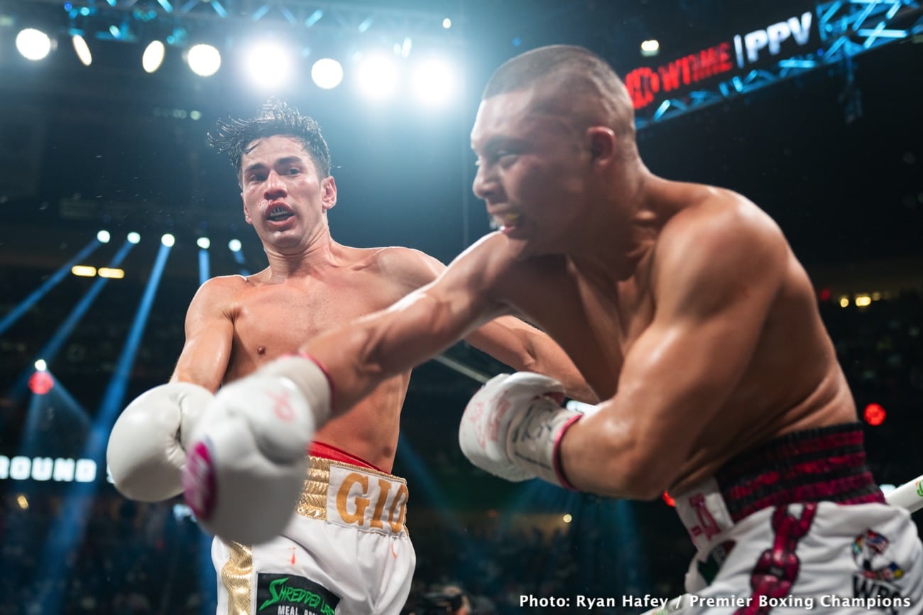 Boxing photo: Giovanni Cabrera, Isaac Cruz image Isaac Cruz Decisions Giovanni Cabrera - Boxing Results