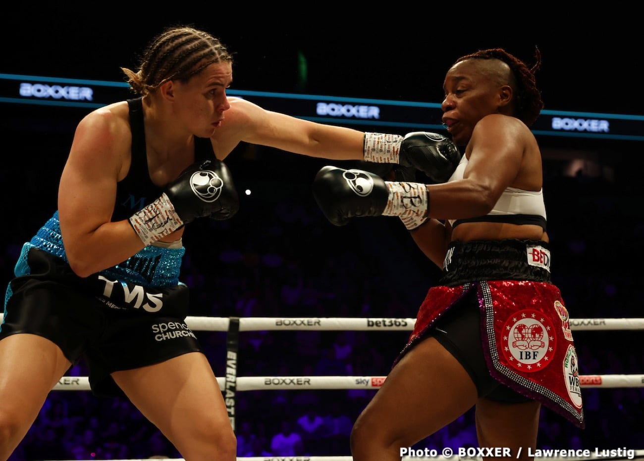 Savannah Marshall beats Crews-Dezurn - Boxing results