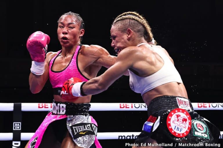 Alycia Baumgardner outpoints Linardatou - Boxing results