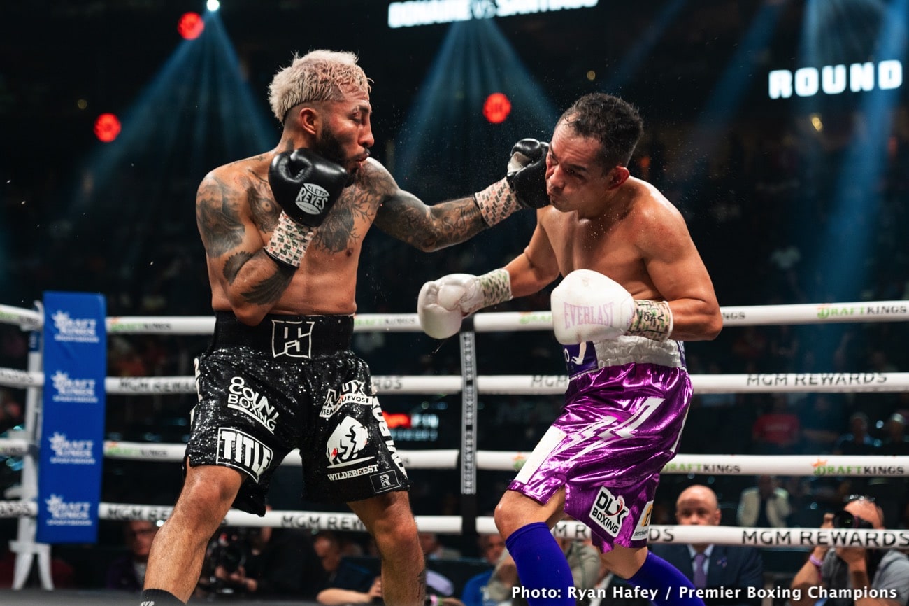 Boxing photo: Alexandro Santiago, Nonito Donaire image Alexandro Santiago defeats Nonito Donaire - Boxing Results