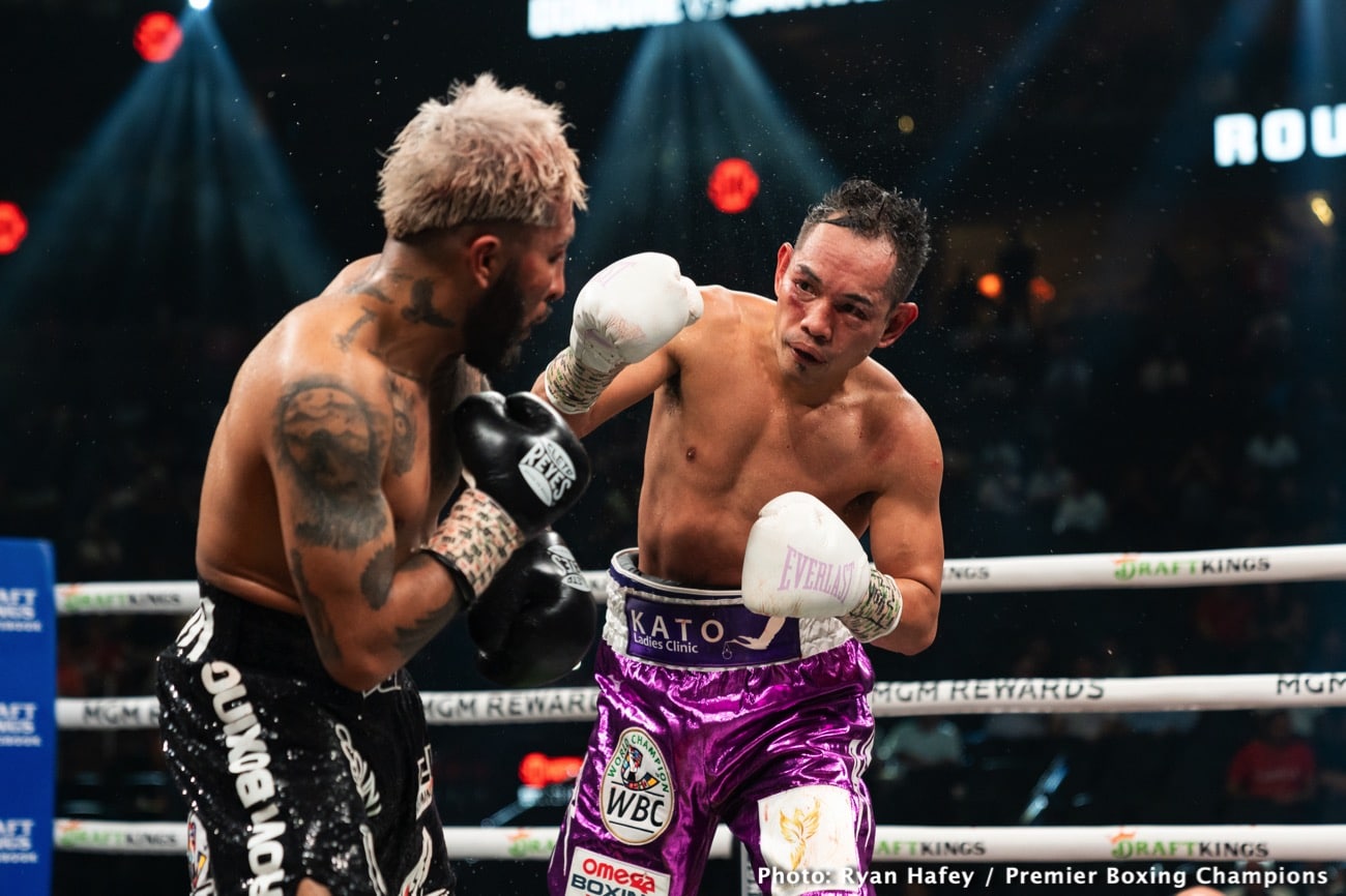 Boxing photo: Alexandro Santiago, Nonito Donaire image Alexandro Santiago defeats Nonito Donaire - Boxing Results