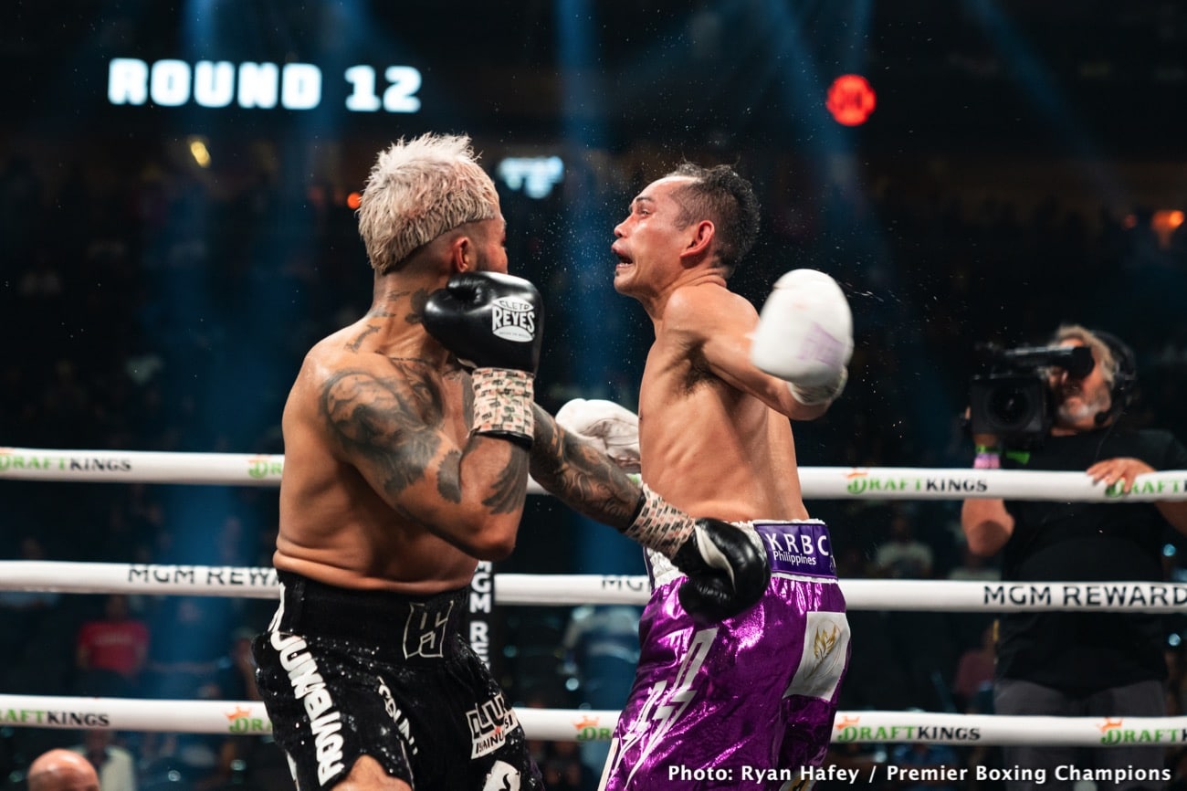 Boxing photo: Alexandro Santiago, Nonito Donaire image Alexandro Santiago defeats Nonito Donaire - Boxing Results