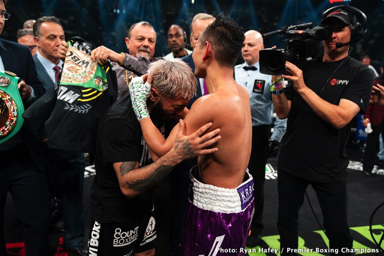 Boxing photo: Alexandro Santiago, Nonito Donaire image Alexandro Santiago defeats Nonito Donaire - Boxing Results