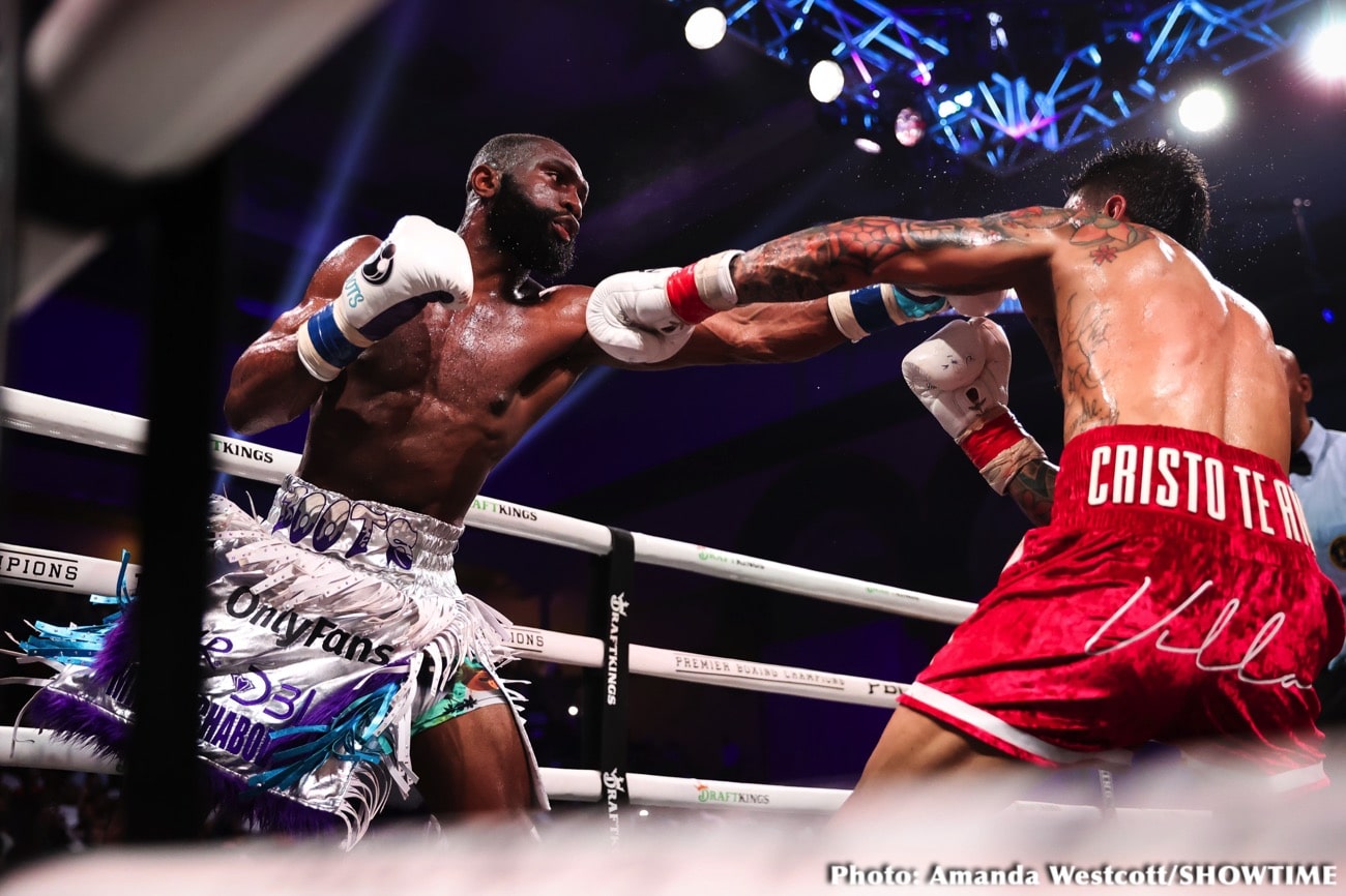 Boxing photo: Jaron 'Boots' Ennis, Roiman Villa image Boxing Tonight: Jaron Ennis vs. Villa – Live Results