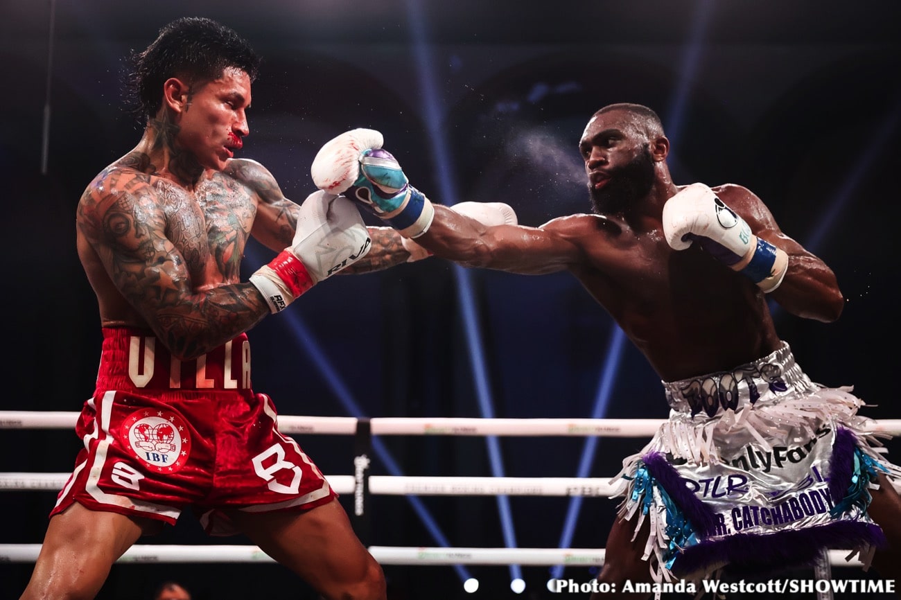 Boxing photo: Jaron 'Boots' Ennis, Roiman Villa image Boxing Tonight: Jaron Ennis vs. Villa – Live Results