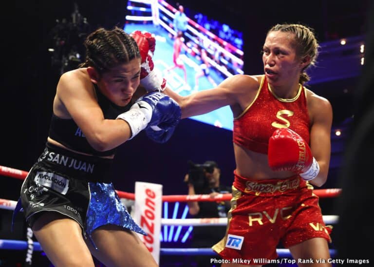 Seniesa Estrada defeats Yudica - Boxing Results