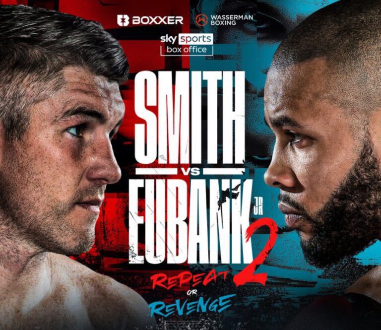 Smith vs Eubank Jr rematch on September 2 in Manchester