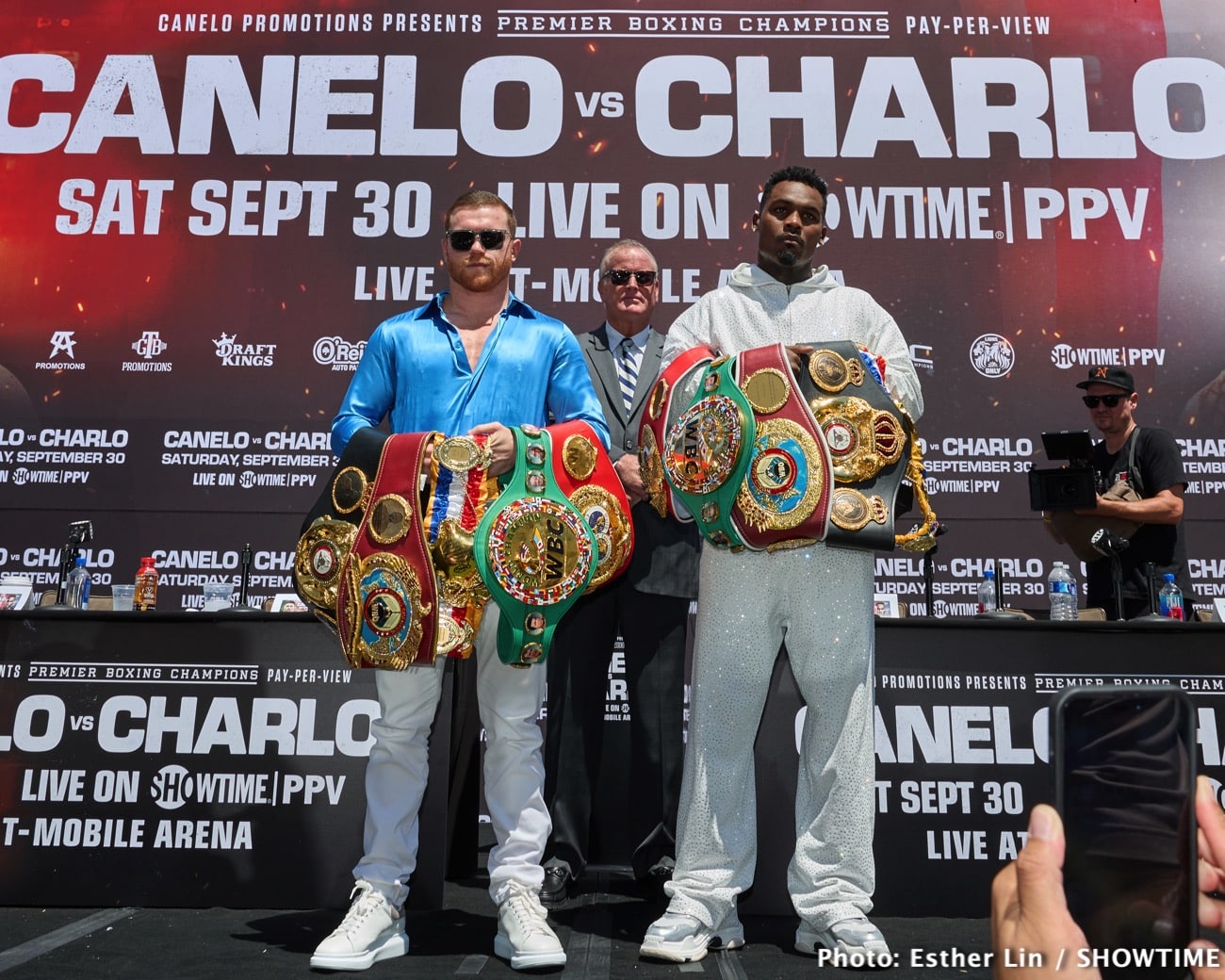 Boxing photo: Canelo Alvarez, Jermall Charlo image Canelo Alvarez vs Jermell Charlo: Start Time, Date, TV & Streaming