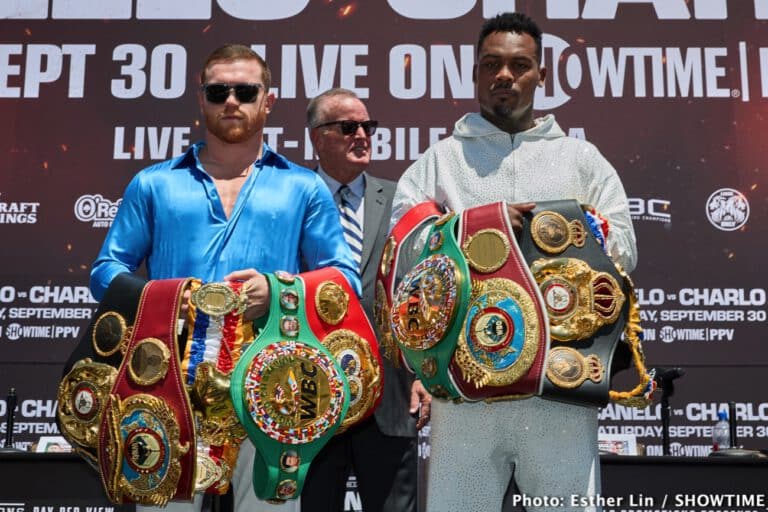 Canelo Vs. Charlo On Saturday: “He's Gonna Find Out Real Soon,” Says Canelo