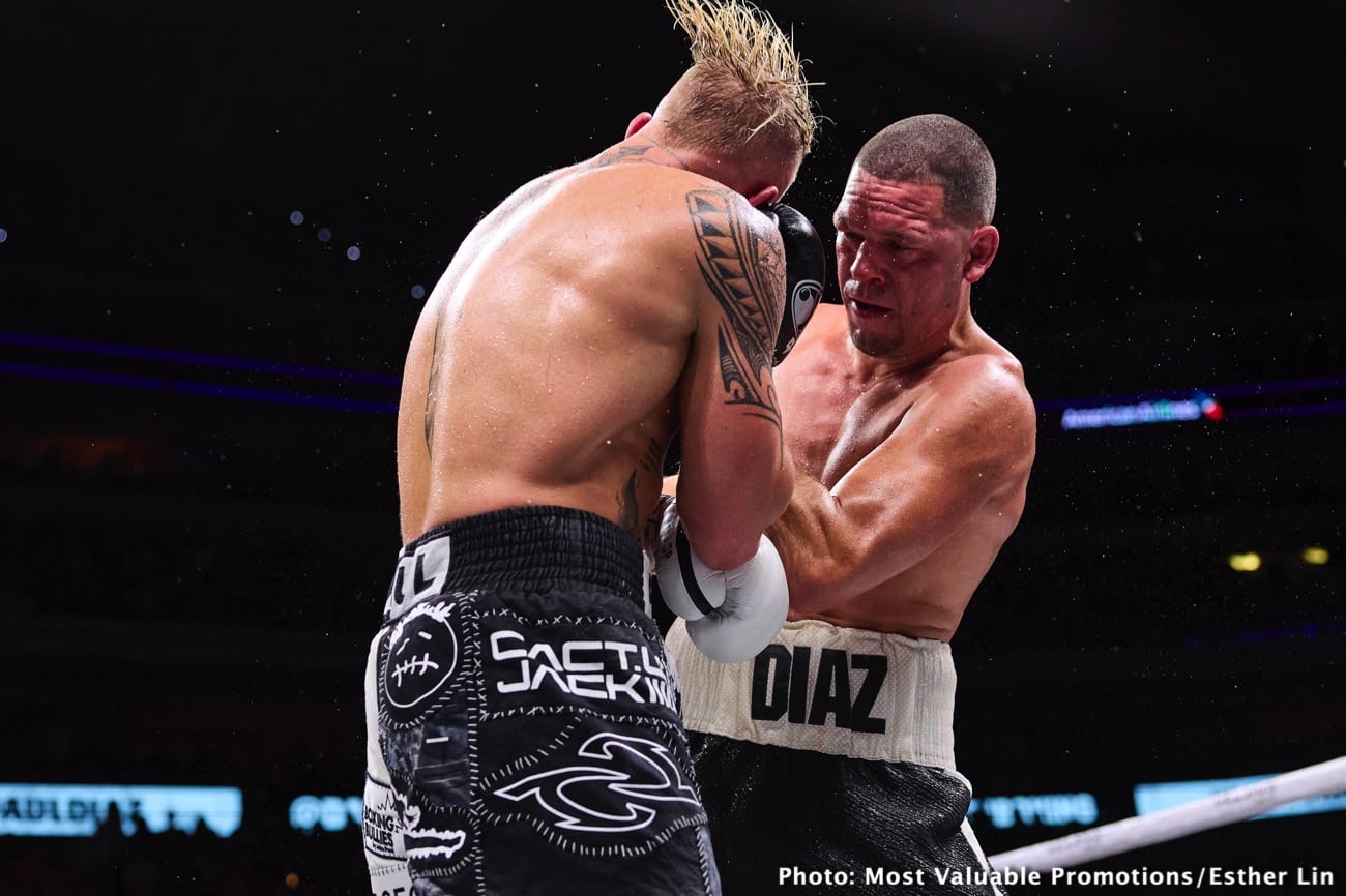 Boxing tonight: Paul vs. Diaz - Live results