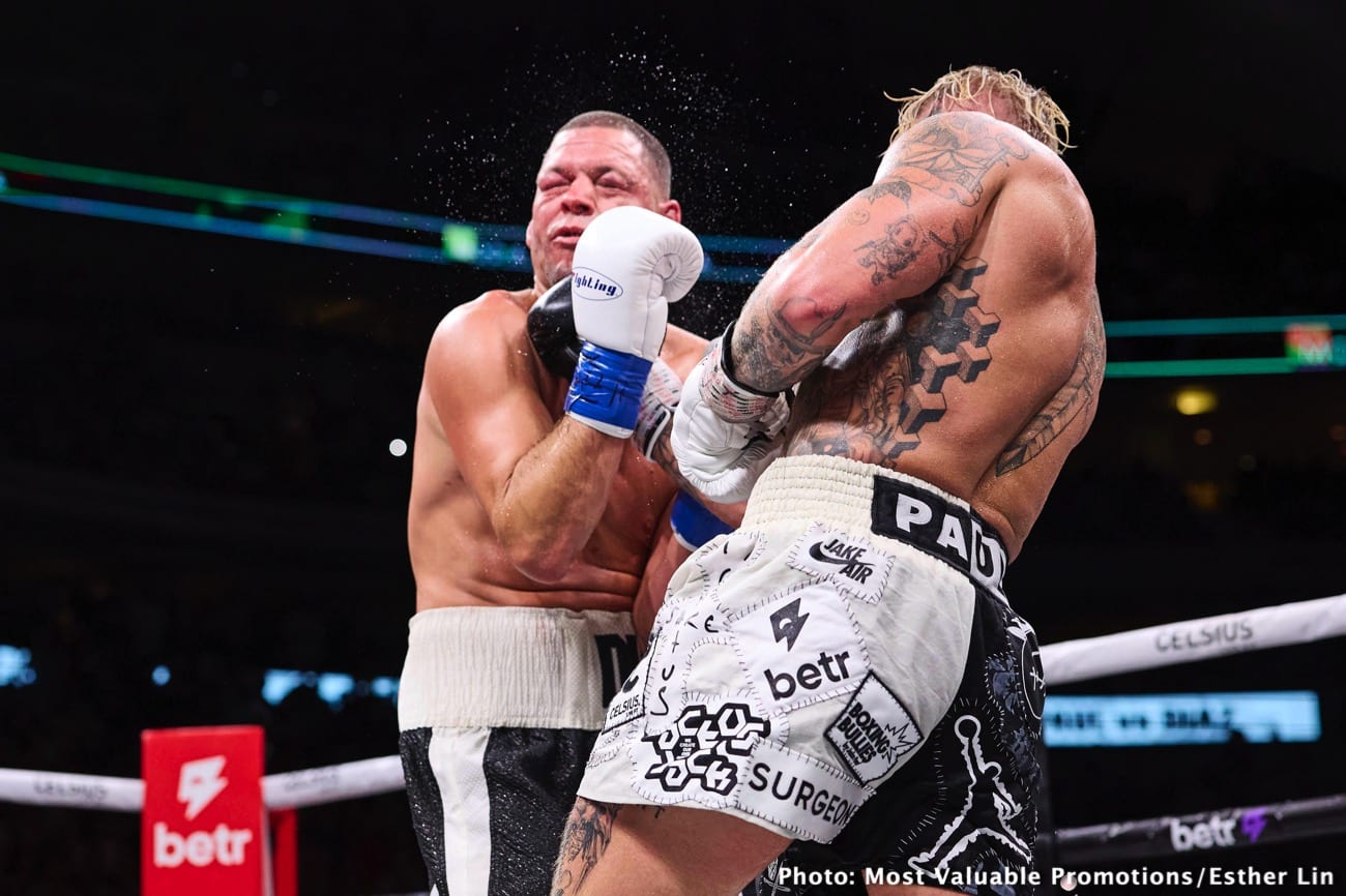 Boxing photo: Jake Paul image Results: Paul vs Diaz, Serrano vs Hardy Fight Outcome & Reactions