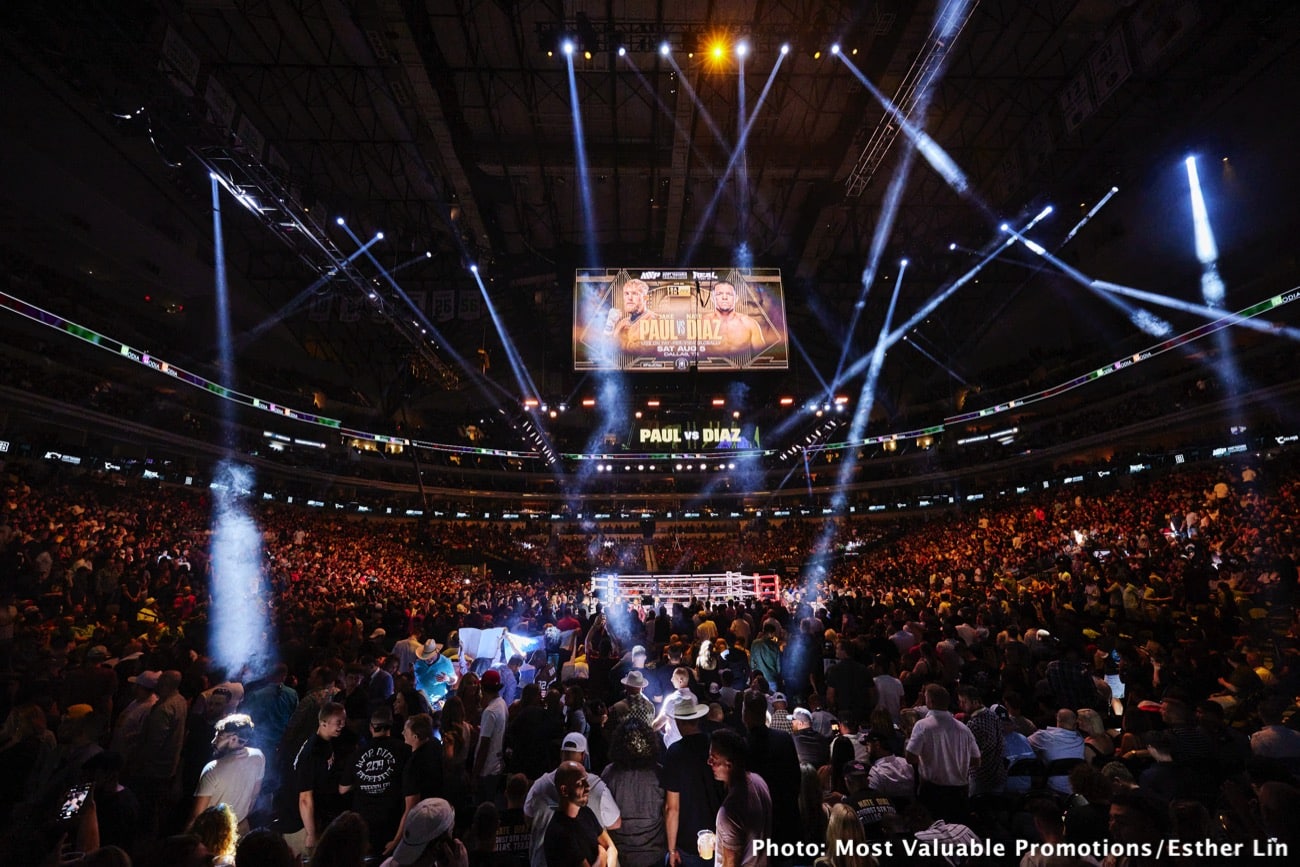 Boxing photo: Jake Paul image Results: Paul vs Diaz, Serrano vs Hardy Fight Outcome & Reactions