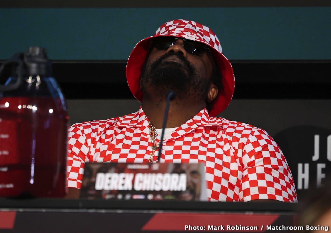 Trilogy Fight With Derek Chisora Seems To Be Most Realistic Option For Dillian Whyte