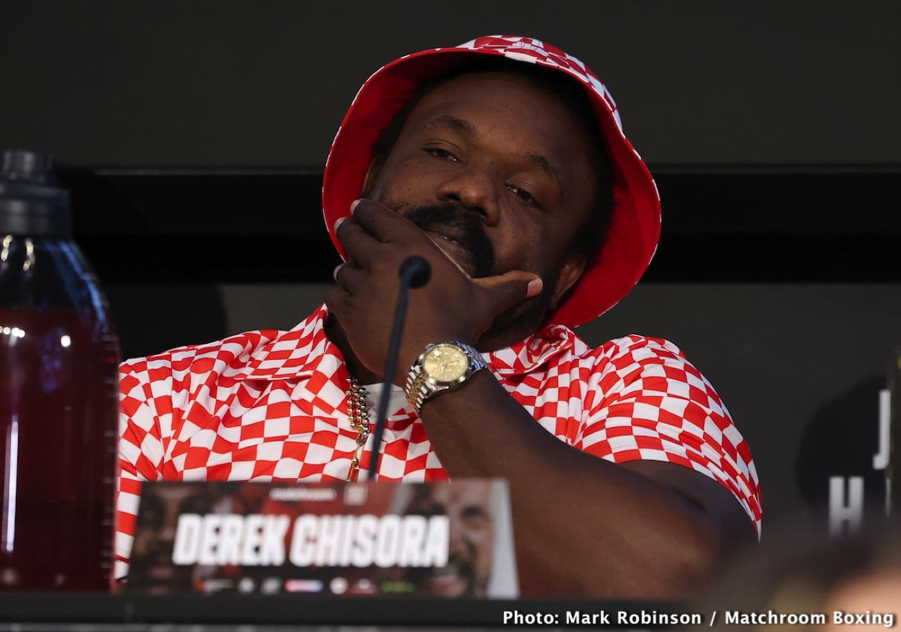 Derek Chisora Gives Expert Prediction on Wilder vs. Zhang